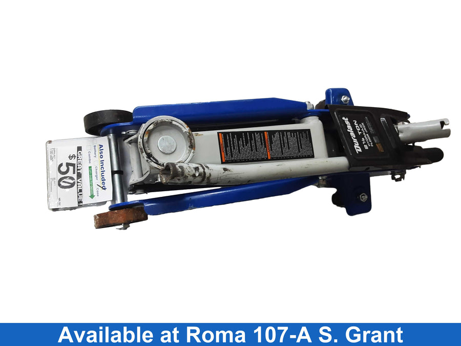 Duralast 80-627t Blue Automotive Jack
