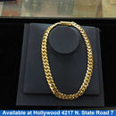 Cuban Link Chain - Yellow Gold 10k (.417) 147 grams 16 inch