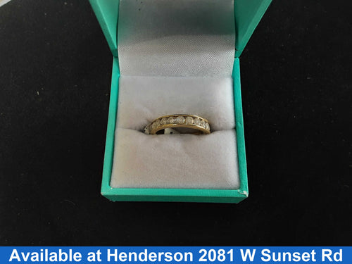 Ring - Wedding Band - Yellow Gold 10k (.417) 2.3 grams Size 20