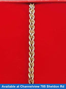 Rope Bracelet - Yellow Gold 10k (.417) 2.2 grams 7 inch