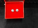 Double Stud Earring - Silver 2.1 grams