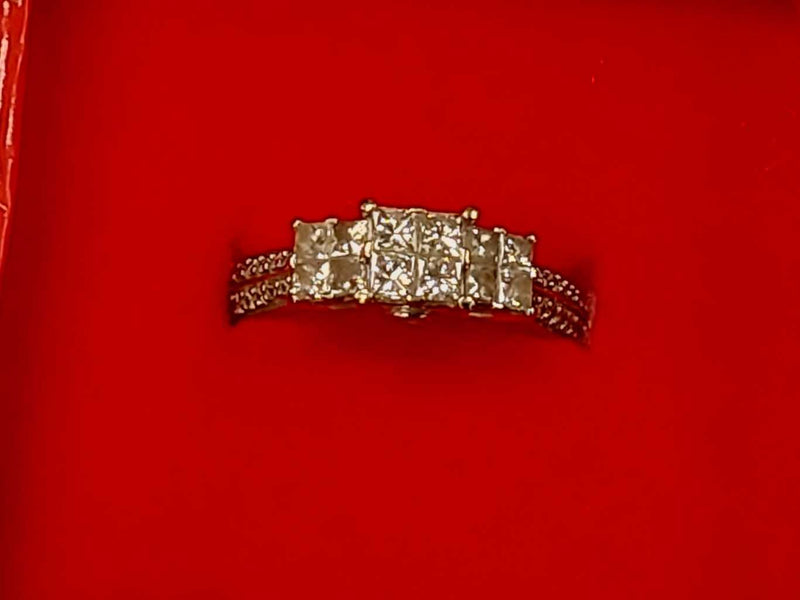 White Gold 14k (.585) 4.3 grams Size 7