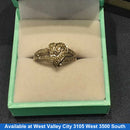 Women's Ring - White Gold 10k (.417) 3.1 grams Size 20