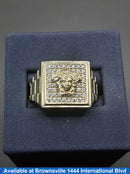 Men's Ring - Yellow Gold 10k (.417) 6.2 grams Size 8