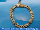 Cuban Link Bracelet - Yellow Gold 10k (.417) 17.4 grams 8 inch