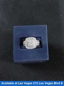 Women's Ring - White Gold 10k (.417) 4.4 grams Size 7