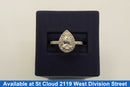 Ring - Wedding Set - White Gold 14k (.585) 3.91 grams Size 9.5