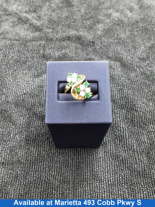 Women's Ring - Yellow Gold 14k (.585) 5.9 grams Size 9