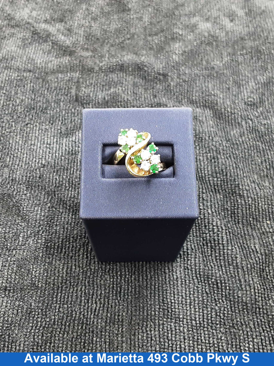 Women's Ring - Yellow Gold 14k (.585) 5.9 grams Size 9