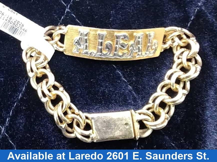 ID Bracelet - Yellow Gold 10k (.417) 42.5 grams 7 inch