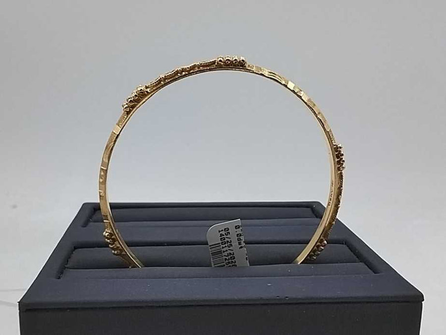 Bangle Bracelet - Yellow Gold 18k (.750) 13.5 grams 7 inch