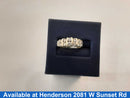 Women's Ring - Anniversary - Yellow Gold 14k (.585) 3.5 grams Size 8.5