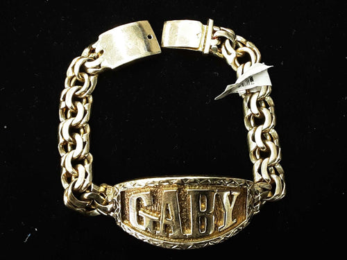 ID Bracelet - Yellow Gold 10k (.417) 48.9 grams 8 inch