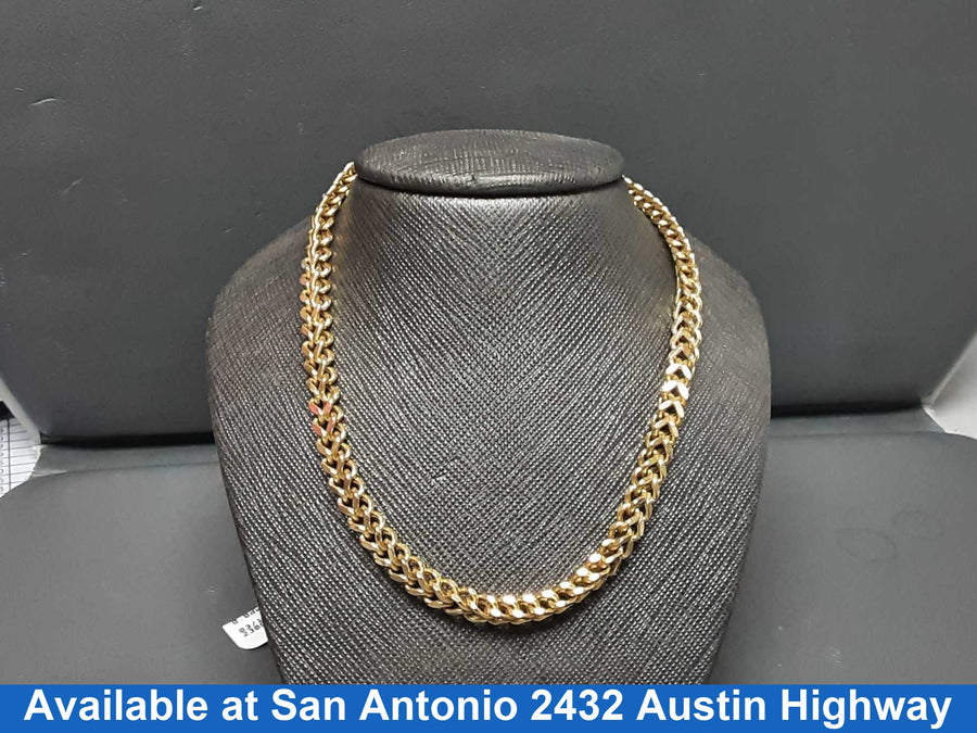 Chain - Yellow Gold 14k (.585) 19.9 grams 24 inch