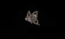 Butterfly Pin White Gold 14k (.585) 5.9 Grams