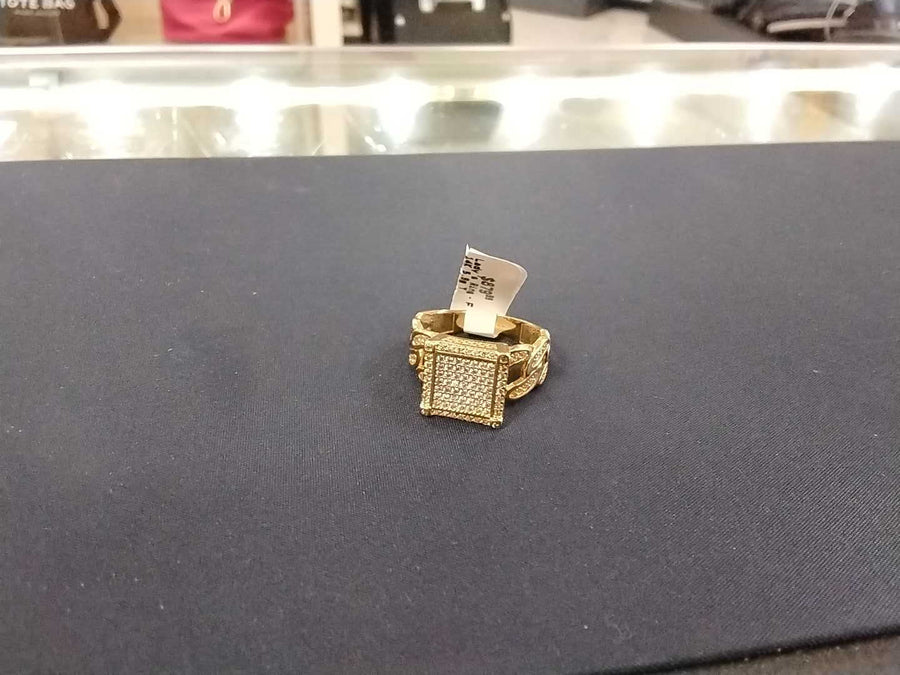 Women's Ring - Yellow Gold 14k (.585) 5.9 grams Size 8.5