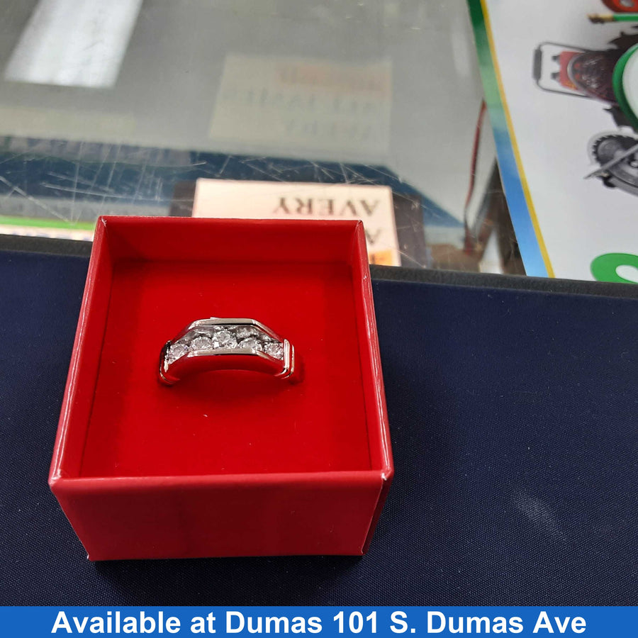 Men's Ring - White Gold 14k (.585) 10.6 grams Size 11