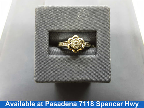 Ring - Wedding Set - Silver 3.5 grams Size 20