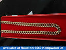 Cuban Link Chain - Yellow Gold 14k (.585) 17.9 grams 18 inch