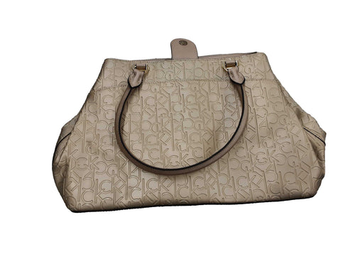 Calvin Klein Ca57151 Beige / Tan Purse / Handbag