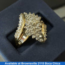 Women's Ring - Yellow Gold 10k (.417) 5.7 grams Size 7