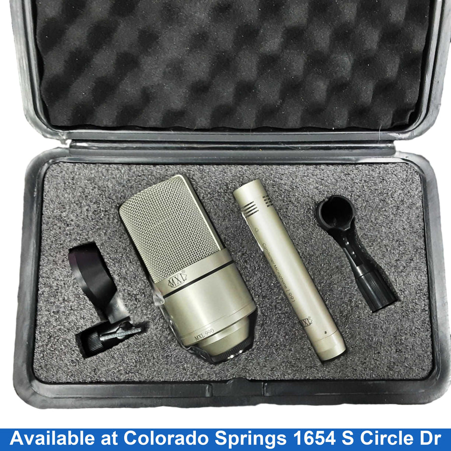 Mxl Mxl 990 Gold Corded Microphone