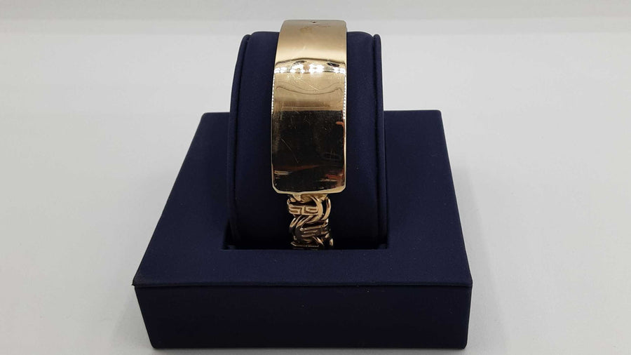 ID Bracelet - Yellow Gold 10k (.417) 56.1 grams 8 inch