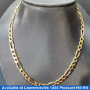 Figaro Chain - Yellow Gold 14k (.585) 27.4 grams 22 inch