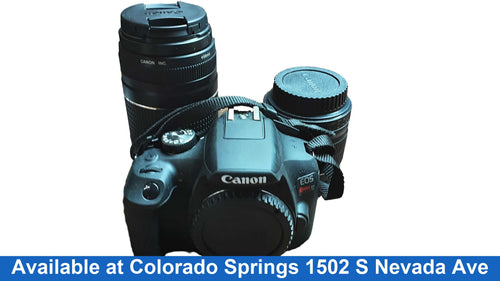 Canon Ds126741 Black Digital SLR Camera