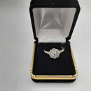 Women's Ring - White Gold 10k (.417) 2.1 grams Size 20