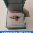 Women's Ring - Yellow Gold 10k (.417) 3.2 grams Size 7