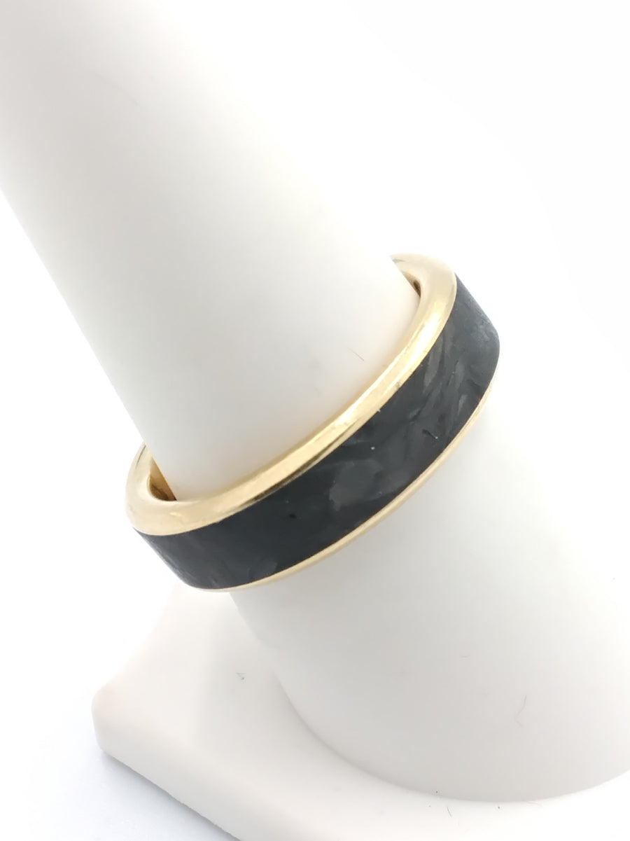 Ring - Wedding Band - Yellow Gold 18k (.750) 6.9 grams Size 8.5