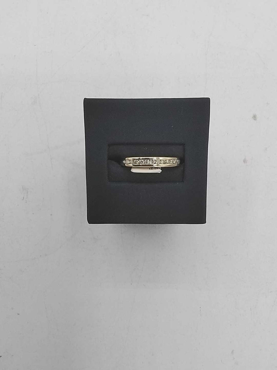 Ring - Wedding Band - Yellow Gold 10k (.417) 2.9 grams Size 6.5