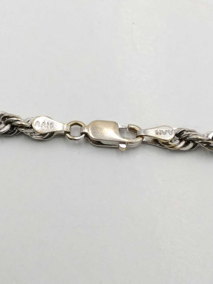 Rope Chain - White Gold 10k (.417) 15.8 grams 16 inch