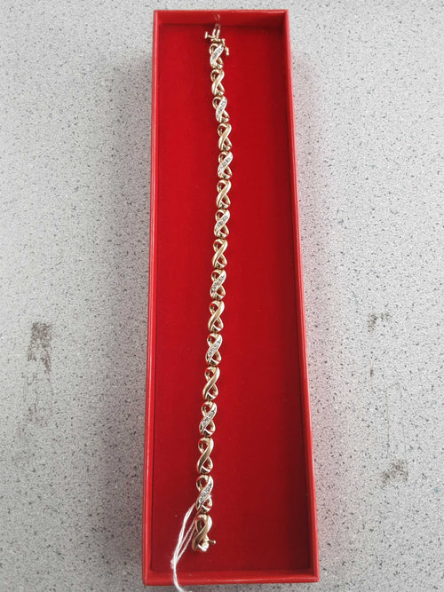Bracelet - Yellow Gold 10k (.417) 10.6 grams 8 inch