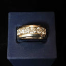 Men's Ring - White Gold 14k (.585) 16.9 grams Size 8