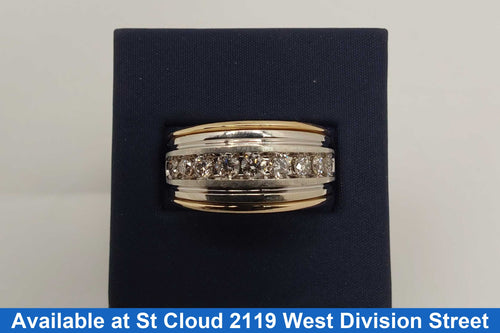 Ring - Wedding Band - Yellow Gold 10k (.417) 9.62 grams Size 10.5
