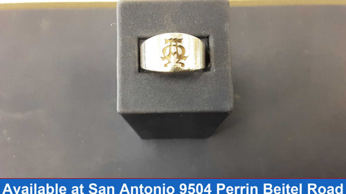 Men's Ring - Man's Ring - Horseshoe Silver 8 grams Size 8.5