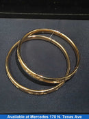 Bangle Bracelet - Yellow Gold 10k (.417) 10.5 grams 1 inch