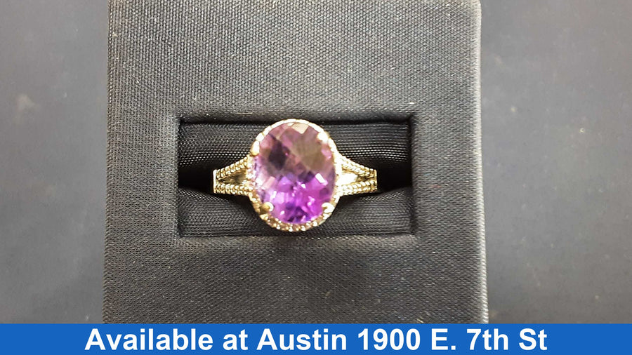Women's Ring - White Gold 14k (.585) 4.6 grams Size 8.5