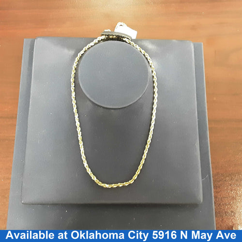 Rope Chain - Yellow Gold 14k (.585) 13.8 grams 20 inch