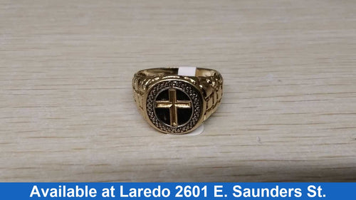Men's Ring - Yellow Gold 10k (.417) 6.3 grams Size 8
