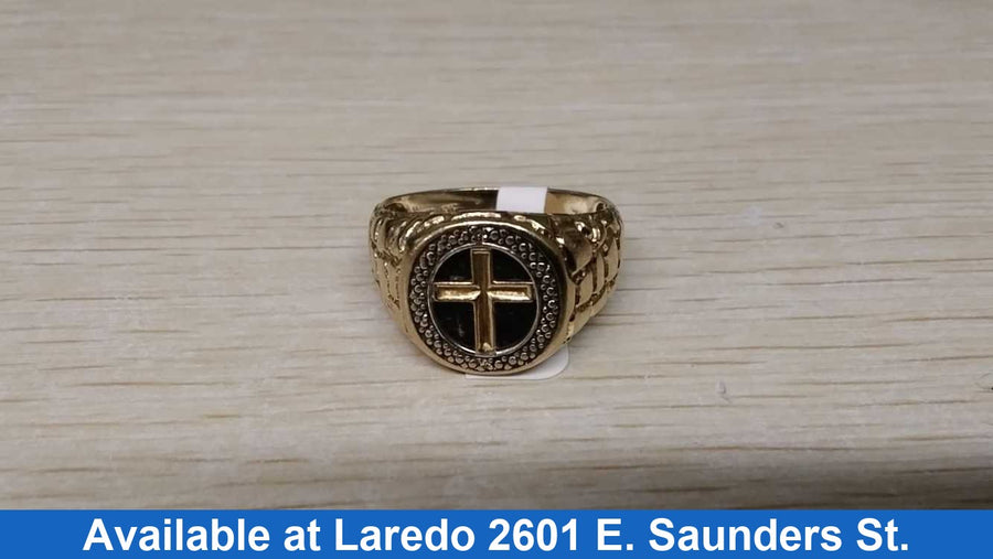 Men's Ring - Yellow Gold 10k (.417) 6.3 grams Size 8