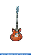 Harley Benton 35 Vb Orange Electric Classic Guitar