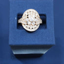 Women's Ring - Yellow Gold 18k (.750) 7.9 grams Size 8