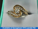 Ring - Wedding Set - Yellow Gold 14k (.585) 7.8 grams Size 9
