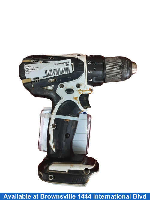 Makita Lxfd01 White Cordless Standard Drill