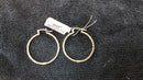 Bangle Earring Yellow Gold 10k (.417) 3.5 grams