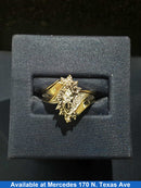 Women's Ring - Anniversary - Yellow Gold 10k (.417) 4.2 grams Size 8