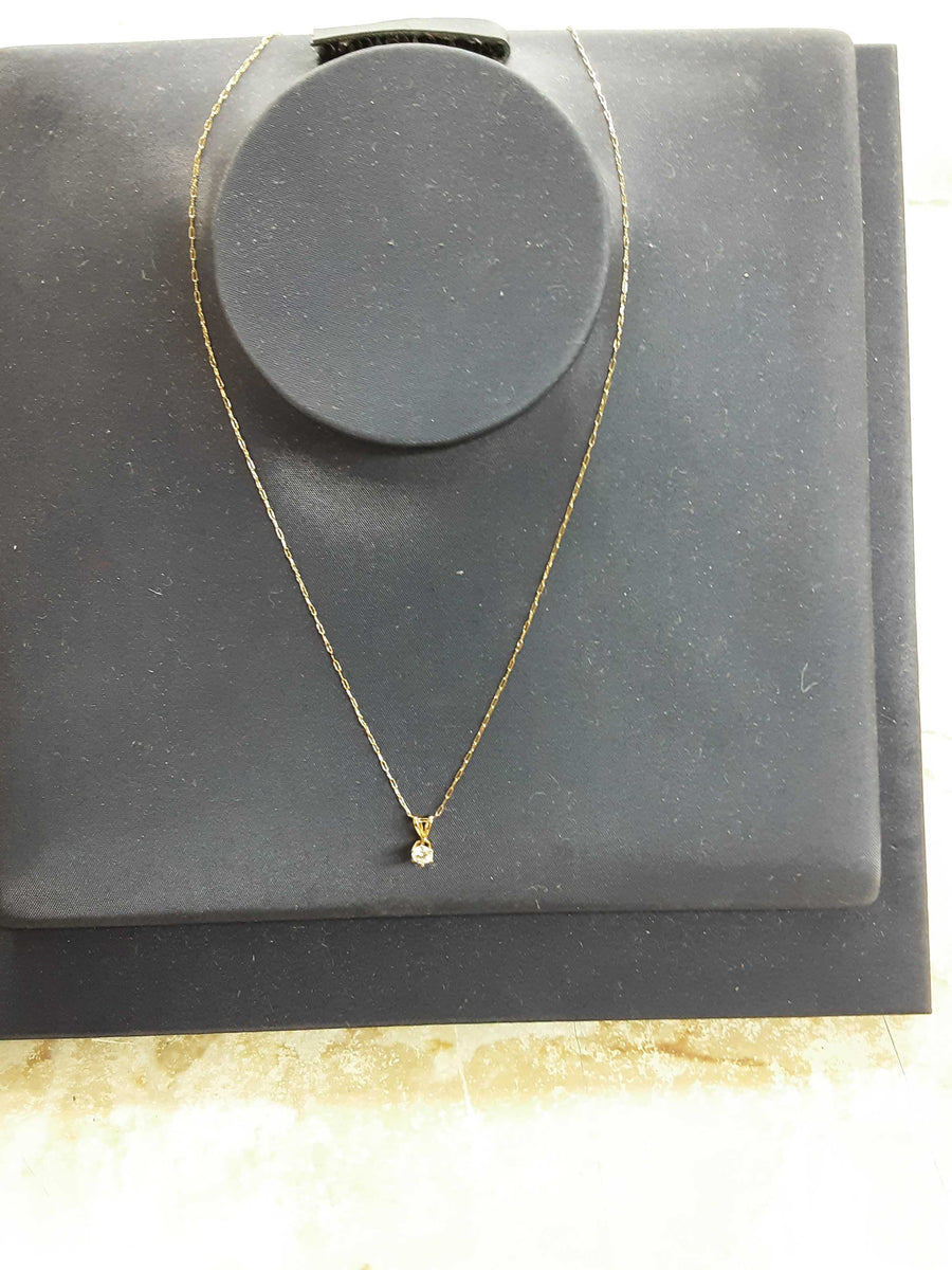 Chain - Yellow Gold 14k (.585) 0.7 grams 17 inch